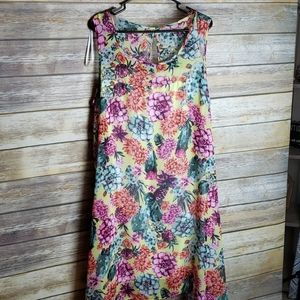 Signature by Robbie Bee Floral Dress 16W